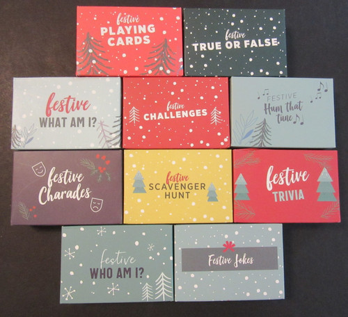 Festive playing cards games - festive,