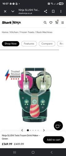 Ninja slushi twist frozen - slushi,