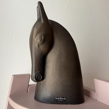 Anette Edmark Horse Sculpture Swedish Modernist Pottery Art Terracotta Ikea