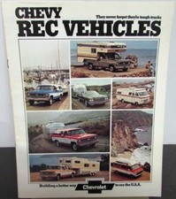 1974 Chevy Rec Vehicle Camper
