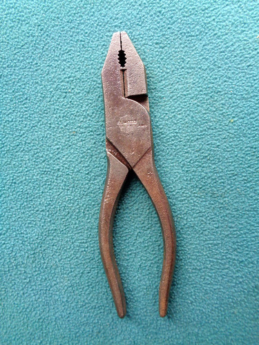 Vintage elmoto pliers - vintage, made