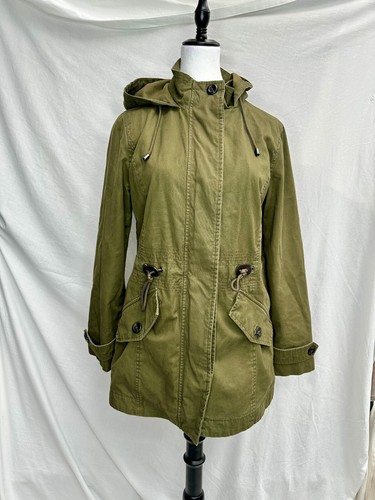 Women khaki hooded utility - women's,