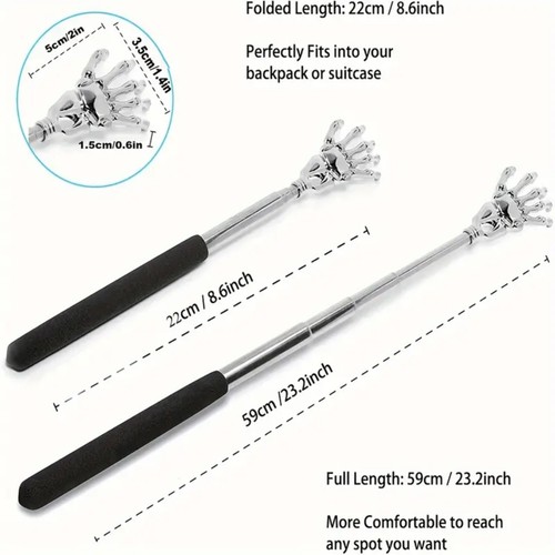 Silvery telescopic back - telescopic,
