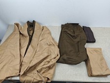 Bichingda Mens Tunic Costume Knight Hooded Robe Tunic Uniform Cosplay Full Set