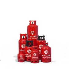 Calor Red Propane Gas Cylinder