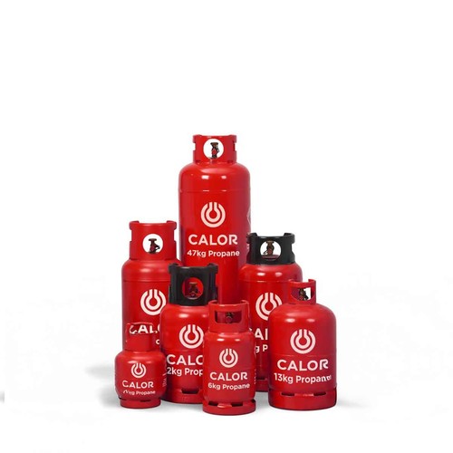 Calor red propane gas cylinder - red,
