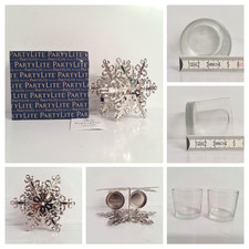 PartyLite Snowflake Tealight