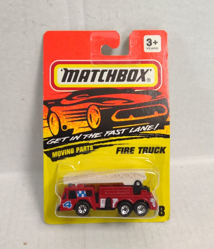 Matchbox ladder fire truck - ladder,