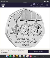 2025 50p pence coin - 2025,