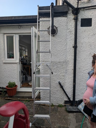Aluminium extension ladder - extension, 24