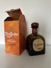 Don Julio Reposado Tequila Empty Bottle and Box 700ml