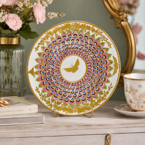 Ashmolean butterfly design tin - design,