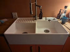 Villeroy & Boch Butler 90 2.5 Bowl Ceramic Kitchen Sink