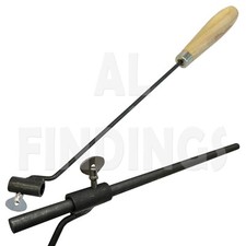 Carbon graphite stirring rod