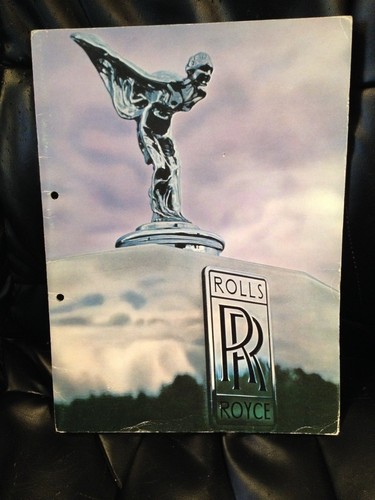 Rolls royce sales brochure - rolls,
