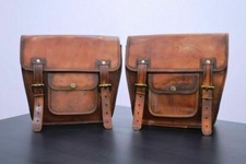 Saddle Motorcycle Bag Leather