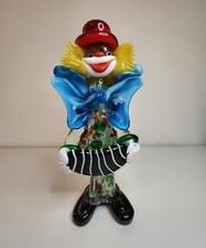 Murano Glass Clown Whit