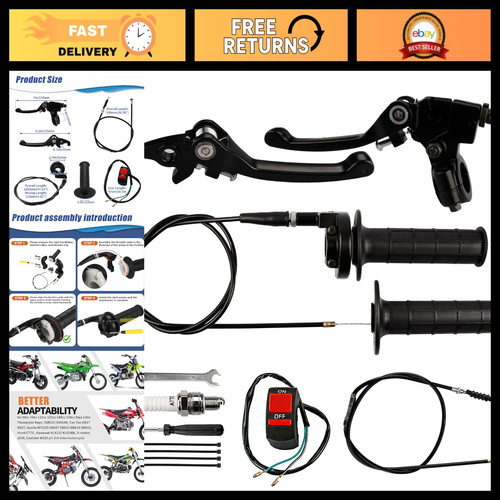 Folding brake lever cable kit - folding,