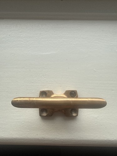 Brass marine cleat 100mm - marine,
