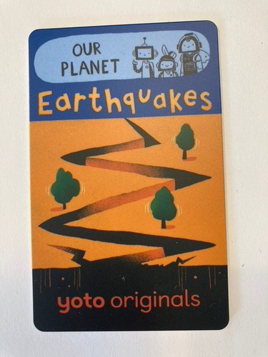 Our planet yoto card - planet,