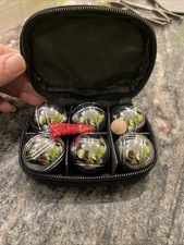 Vintage Boules Set with 1 Jack
