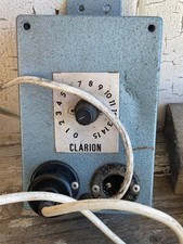 Vintage Clarion Ice cream music chime maker electric mechanical works