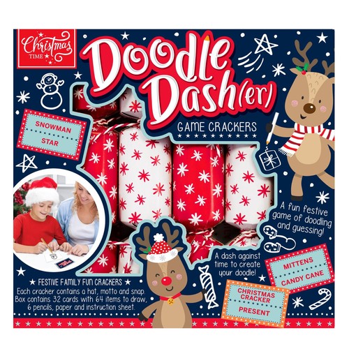 Christmas crackers pack - christmas, 22cm