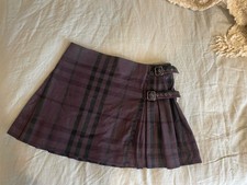 AUTHENTIC BURBERRY WOOL PURPLE