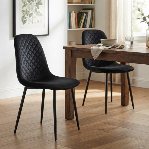 Luxury velvet dining chairs - velvet,