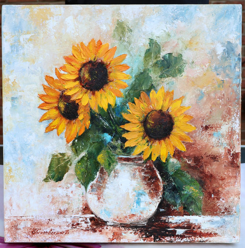Original signed oil painting - original,