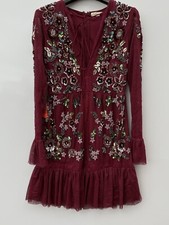 Frock and Frill Burgundy Fit &