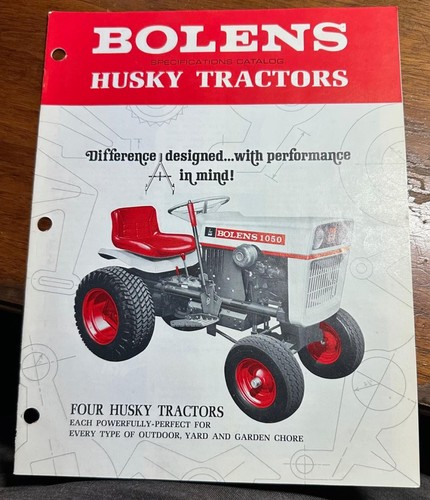 Vintage bolens red - bolens, husky