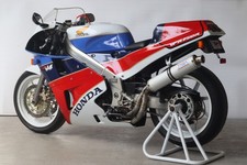 Honda VFR750 94-97 Gen 4 TYGA HRC stainless exhaust system aluminium round can