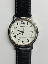 Mens Vintage Lorus Watch Working Battery In Used Condition