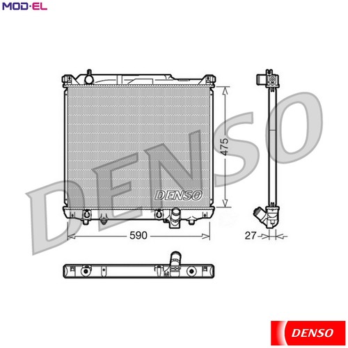 Radiator engine cooling - radiator,