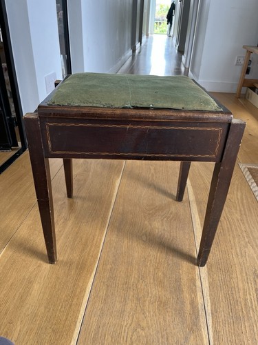Vintage piano stool - piano,