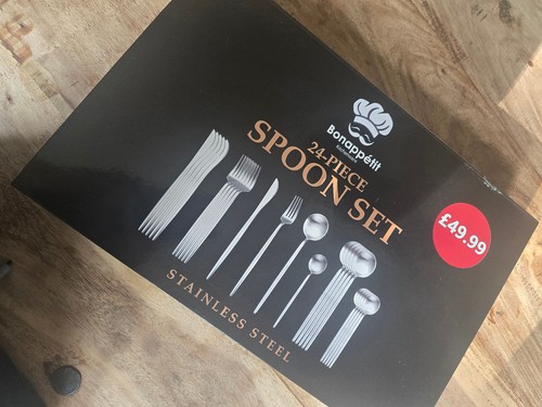Piece cutlery set stainless - set,