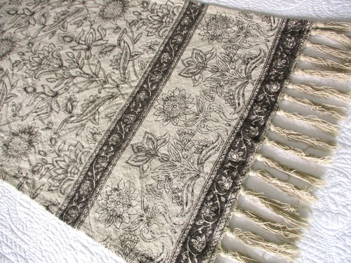 Shabby chic brand table runner - brand,