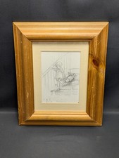 Winnie The Pooh Original Disney Print First Sketch Bump Bump Bump Frontispiece
