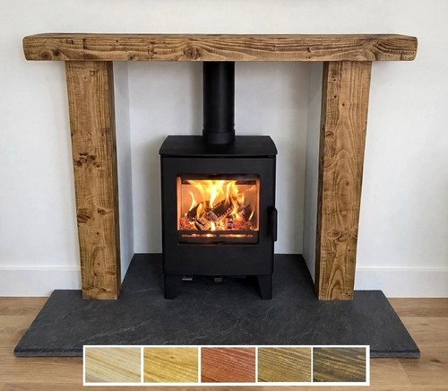 Chunky mantel fire surround - fire,