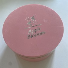Vintage Helena Rubenstein Apple Blossom Dusting Powder With Puff 