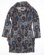 Amari Women Grey Geometric