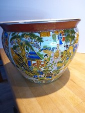 Vintage Chinese Fish Bowl