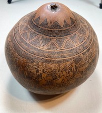 Vintage Peruvian Hand Carved