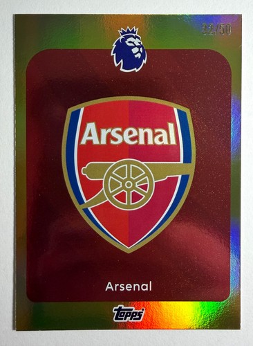 Arsenal 2025 topps - arsenal, premier