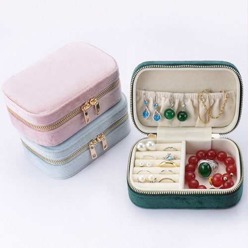 Portable jewelry box velvet - portable,