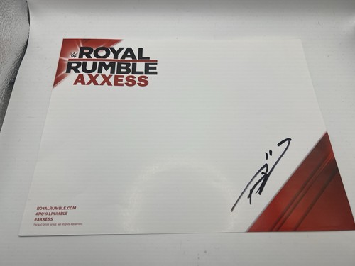 Wwe ricochet signed - wwe,