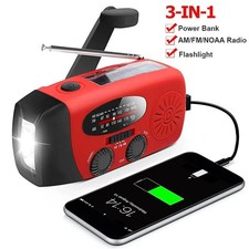Emergency Radio Crank Solar