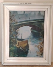 Large Vintage Oil Painting