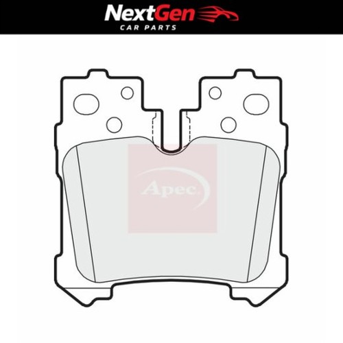 Rear brake pads apec for - rear,